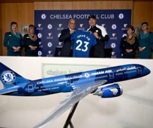 Oman Air nouvelle compagnie aérienne de Chelsea FC