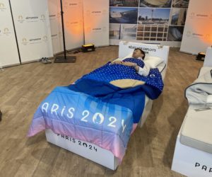 Airweave dévoile les futurs lits « en carton » des athlètes pour les Jeux Olympiques de Paris 2024