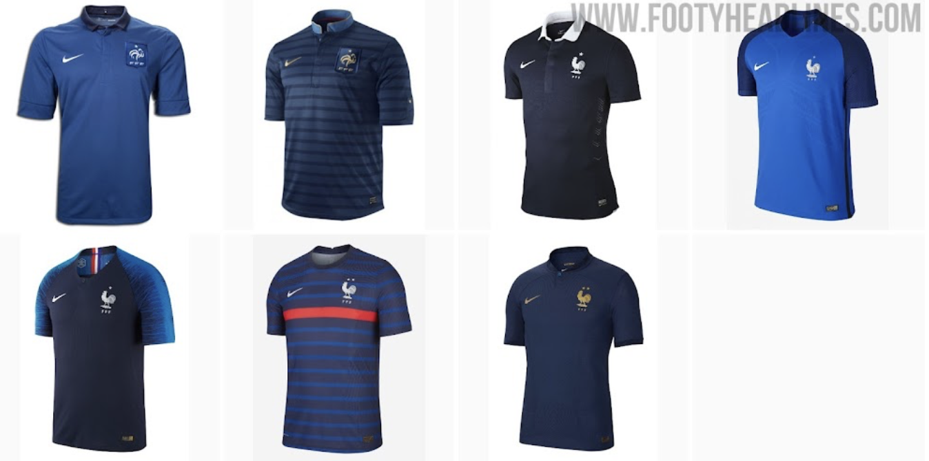 Un premier aperçu du nouveau maillot domicile Nike de l'Equipe de