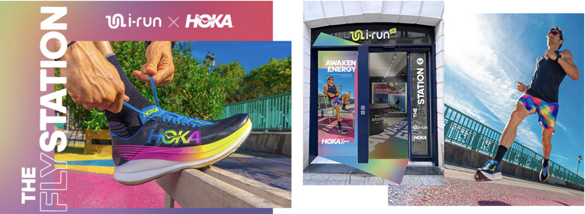 Fly Store Ran Hoka et i-Run installent une