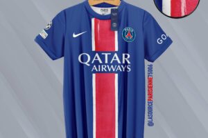 « La Source Parisienne » dévoile un aperçu du futur maillot domicile « Hechter » du Paris Saint-Germain pour la saison 2024-2025