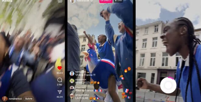 Coupe du Monde de Rugby 2023 : L’agence BETC dévoile la nouvelle publicité de Meta filmée au smartphone (« La passion, ça se partage »)