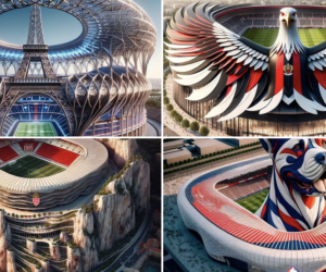 La Ligue 1 partage ses « IA Stadiums » dessinés avec l’intelligence artificielle