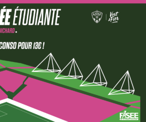 L’ASSE organise une soirée étudiante au stade Geoffroy-Guichard pendant le match face à Guingamp 