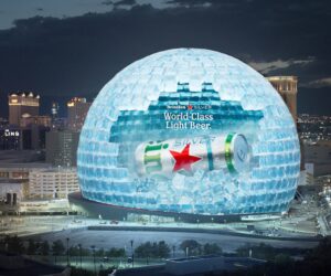 Las Vegas GP 2023 – Heineken et d’autres marques diffuseront une publicité sur la Sphere