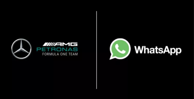 whatsapp mercedes f1 AMG petronas sponsor