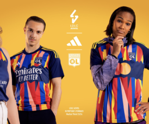 adidas dévoile le nouveau maillot third commun de l’Olympique Lyonnais et de LDLC ASVEL 2023-2024