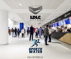 Sports Water eau officielle de l’Olympique Lyonnais et de LDLC Arena