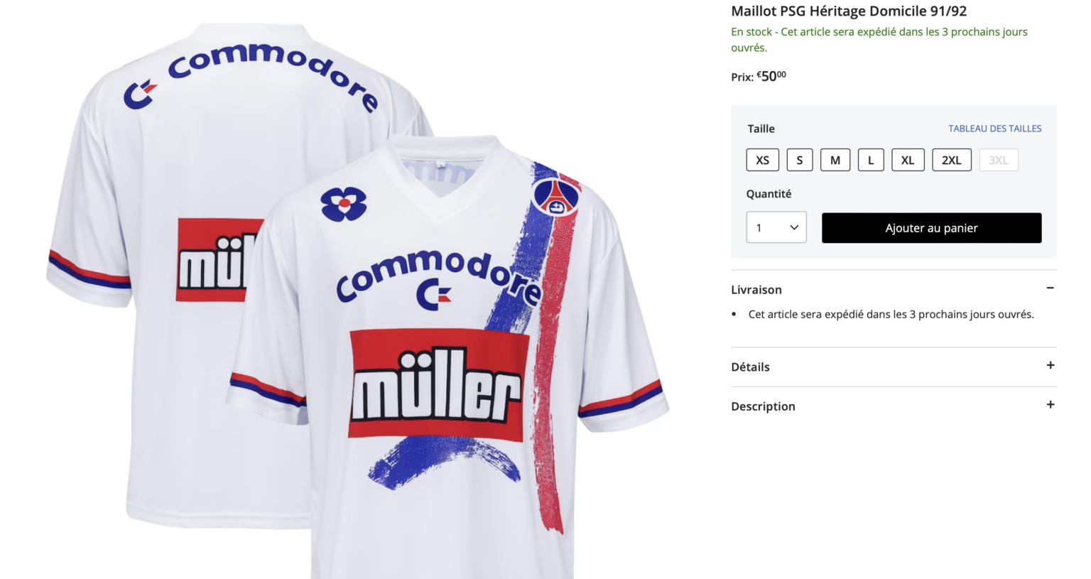 Club : Première image du maillot third du PSG pour 2025-2026