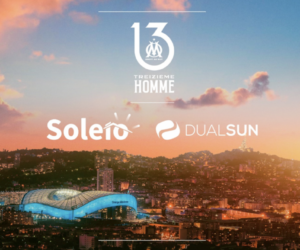 L’Olympique de Marseille passe à l’énergie solaire avec Soleio et DualSun