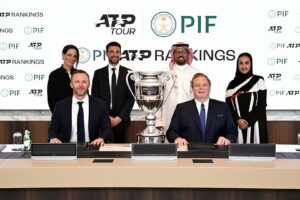Tennis – Le Fonds d’investissement public d’Arabie Saoudite (PIF) signe un nouveau contrat avec l’ATP et devient notamment partenaire-titre de l’ATP Rankings