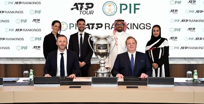 Tennis – Le Fonds d’investissement public d’Arabie Saoudite (PIF) signe un nouveau contrat avec l’ATP et devient notamment partenaire-titre de l’ATP Rankings