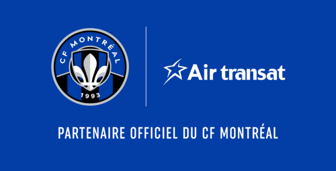MLS – La compagnie aérienne Air Transat nouveau partenaire du CF Montréal