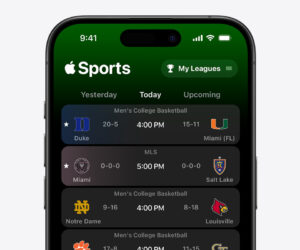 Apple lance une nouvelle application « Apple Sports » dédiée aux scores et statistiques des plus grandes compétitions