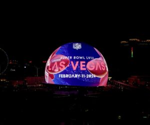 Super Bowl 2024 – La NFL et certains de ses sponsors vont briller sur la Sphere et son dôme totalement éclairé