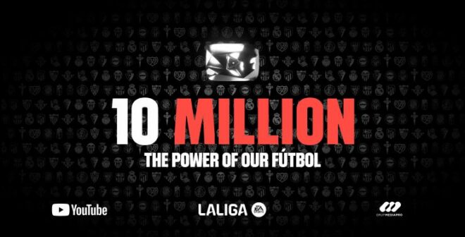 10 millions d’abonnés pour la chaine Youtube de LaLiga, une première
