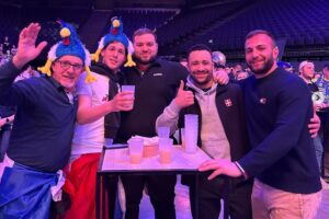 Fan Experience – Une bodega organisée à la LDLC Arena à l’occasion du match France – Angleterre au Groupama Stadium