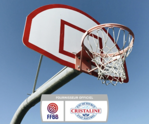 Cristaline devient fournisseur officiel de la Fédération Française de Basketball