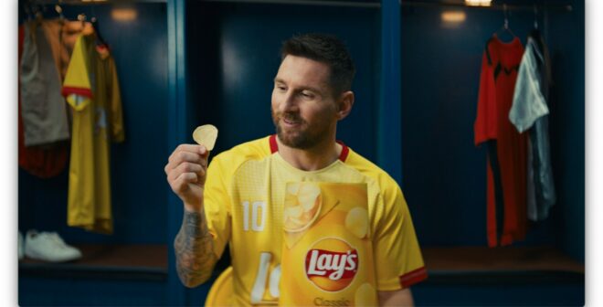Lionel Messi dans la nouvelle publicité « Oh-Lay’s » de la marque de chips Lay’s
