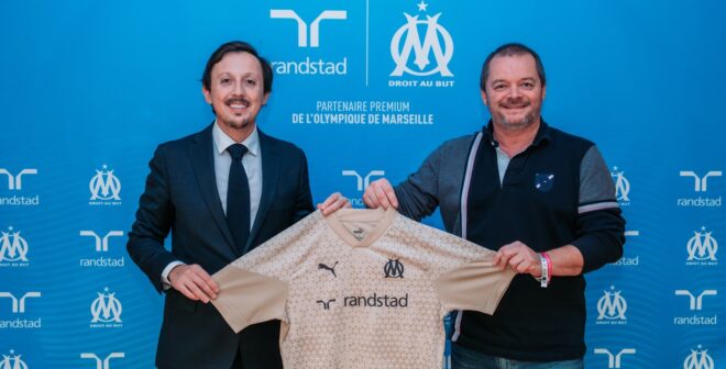 Sponsoring – Randstad prolonge avec l’OM jusqu’en 2027