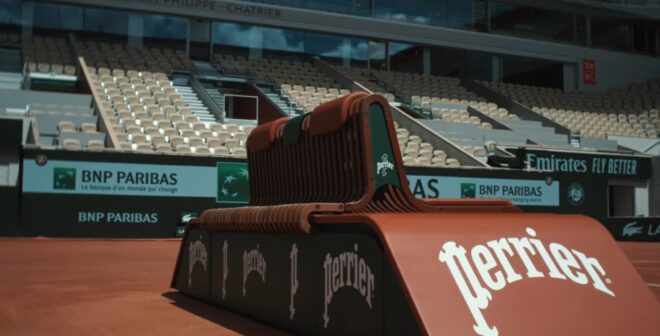 Bancs des joueurs, chaises des arbitres… Un nouveau mobilier design sur les courts de Roland-Garros 2024
