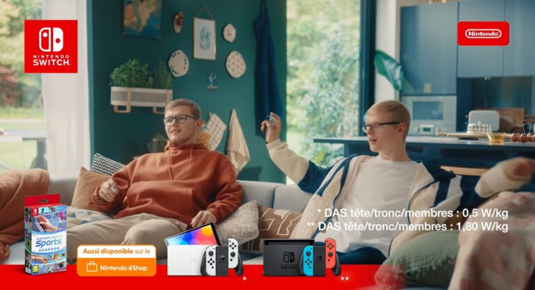 La publicité de Nintendo Switch avec Alexis et Félix Lebrun diffusée à ...