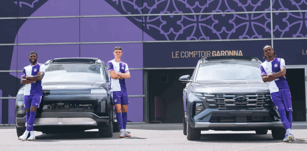 Le Toulouse FC prolonge son partenariat avec Hyundai jusqu’en 2028