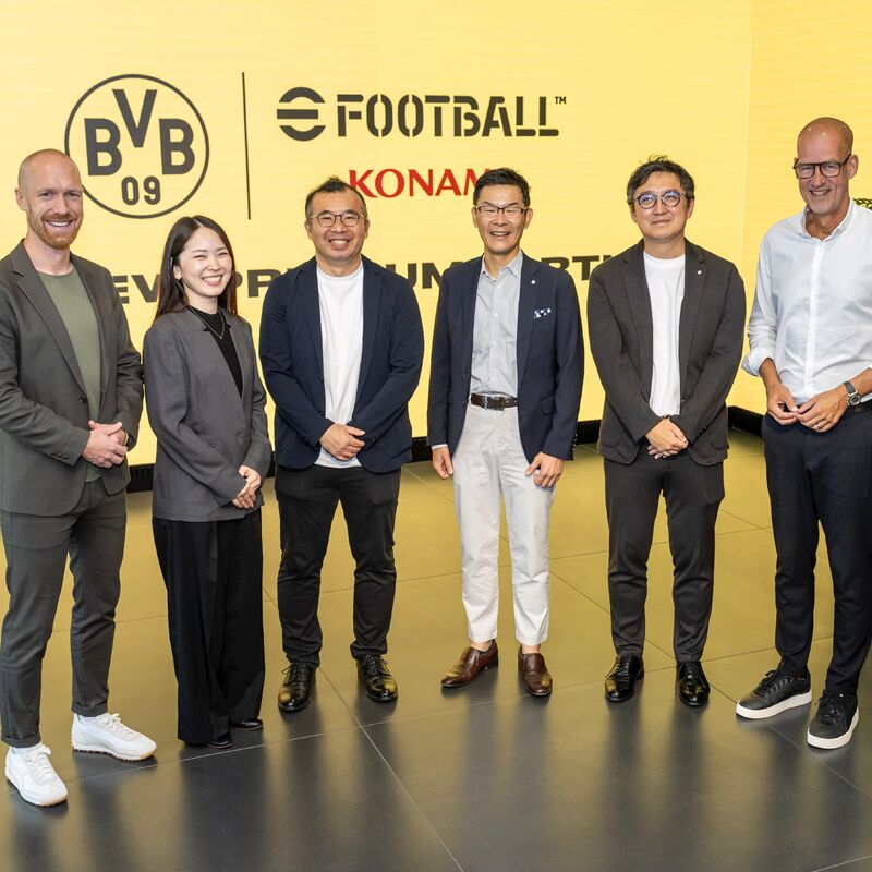 Borussia Dortmund nouveau partenaire premium de Konami