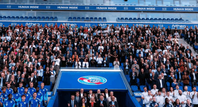 Le RC Strasbourg Alsace inaugure la nouvelle tribune Sud de la Meinau