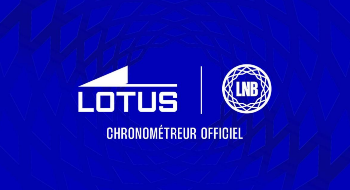 Lotus devient chronométreur officiel de la Ligue Nationale de Basket