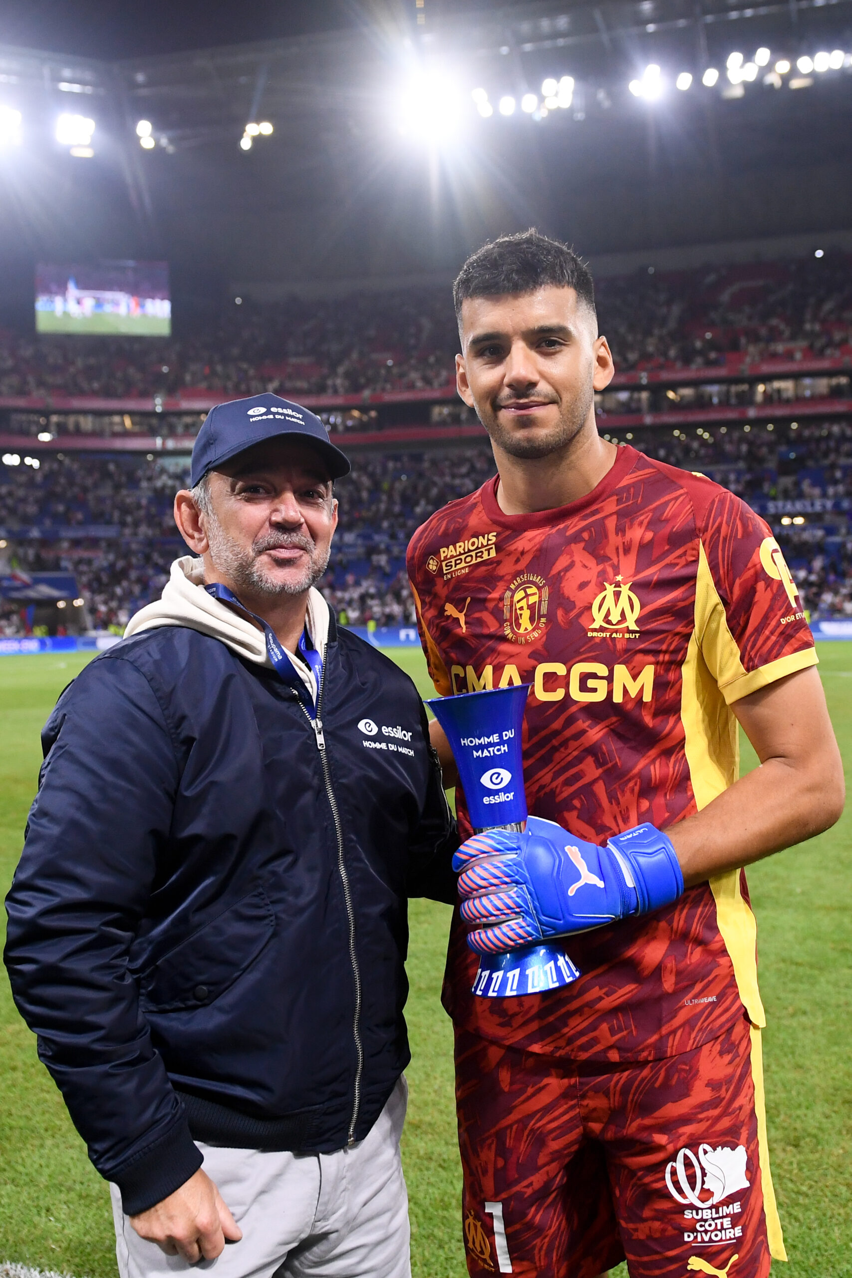  Trophée de l’Homme du Match, par Essilor