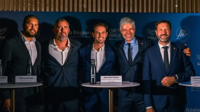 Conférence de presse, Grand Prix Auvergne-Rhône-Alpes