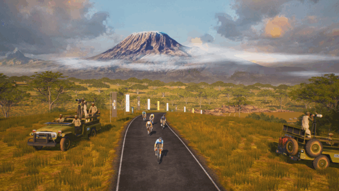 MyWhoosh lance les missions « Chasing Rainbows » inspirées du Rwanda et des Championnats du Monde Route UCI 2025