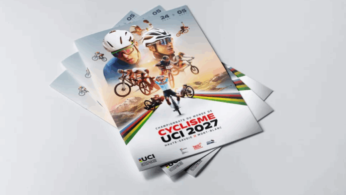 Championnats du Monde de Cyclisme UCI 2027 : Haute-Savoie Mont-Blanc dévoile son identité visuelle