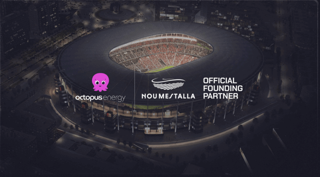 Valencia FC : Octopus Energy devient partenaire fondateur durable du Nou Mestalla
