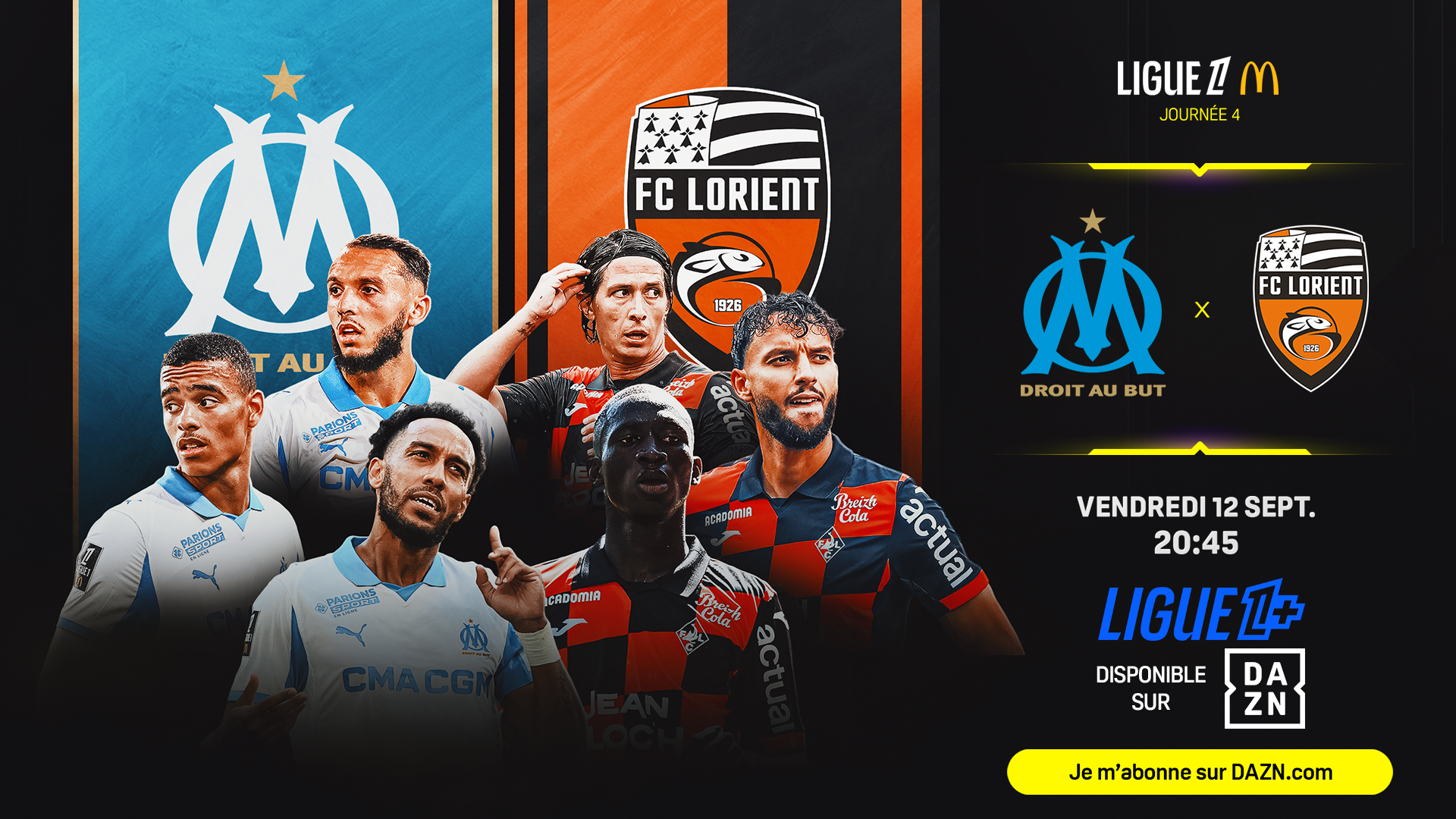 om lorient regarder en streaming sur dazn