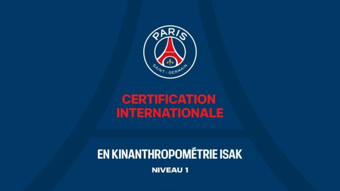 Le PSG annonce un nouveau rendez-vous de la saison dédié à la nutrition et à la kinanthropométrie.