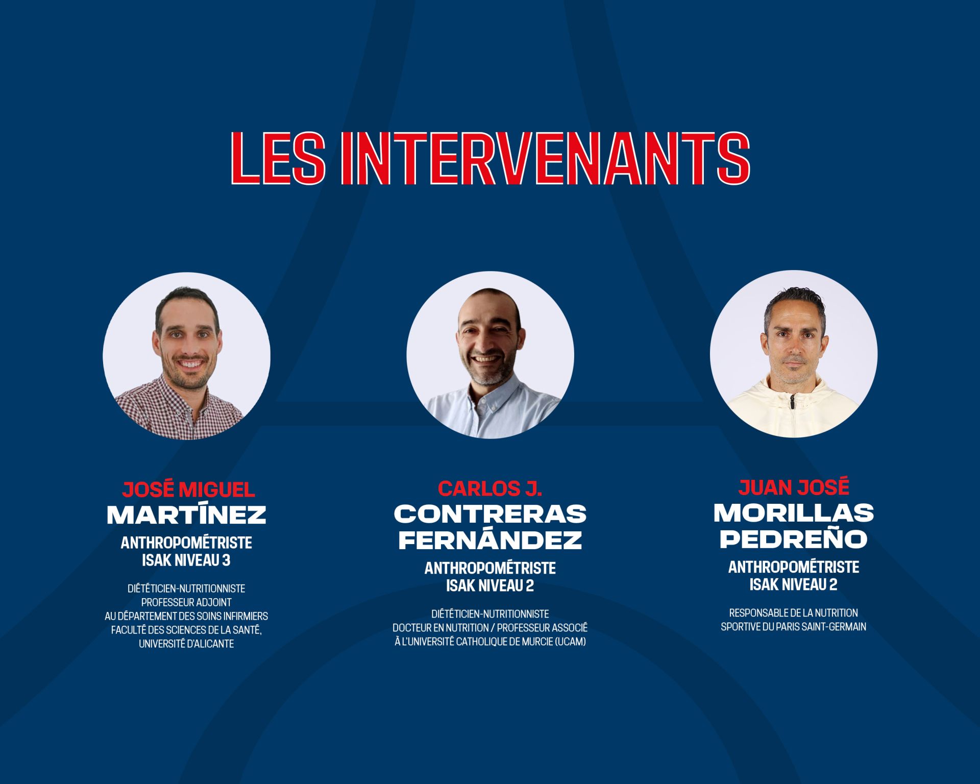 Le PSG annonce un nouveau rendez-vous de la saison dédié à la nutrition et à la kinanthropométrie.