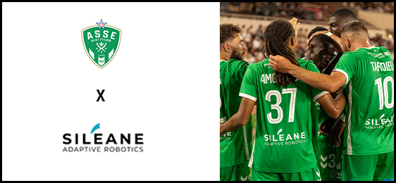 L'AS Saint-Etienne et Siléane renouvellent leur partenariat