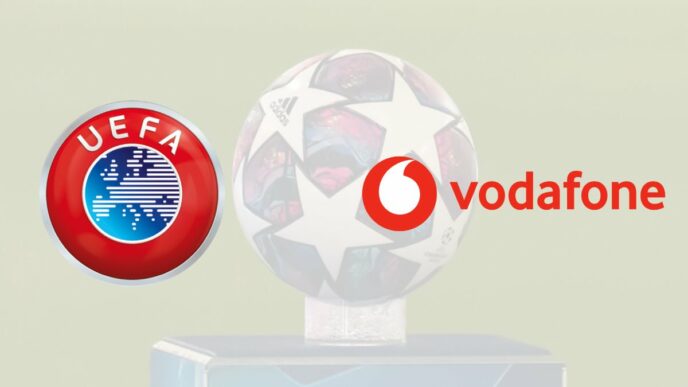Vodafone signe un partenariat majeur auprès de l’UEFA