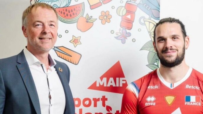 MAIF Sport Planète présenté avec Antoine Brizard et Yves Pellicier.
