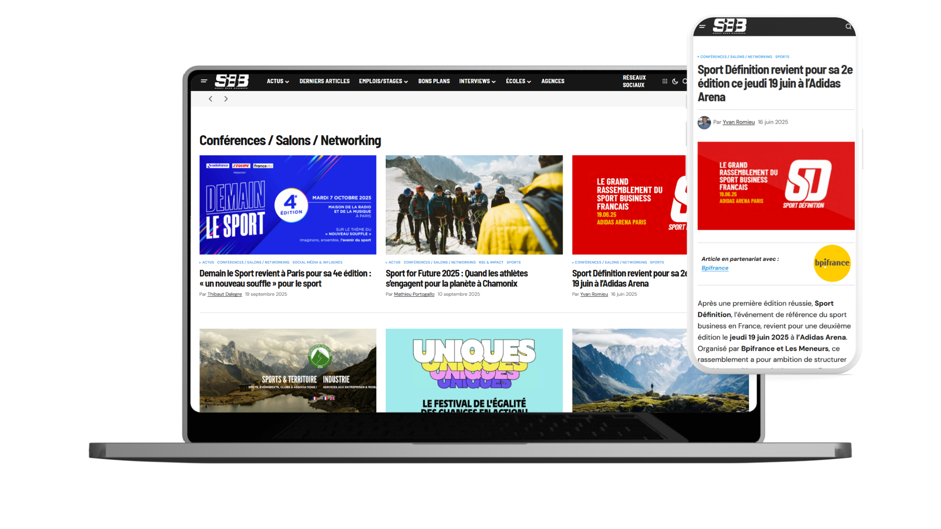 Salon-et-coference b2b sport