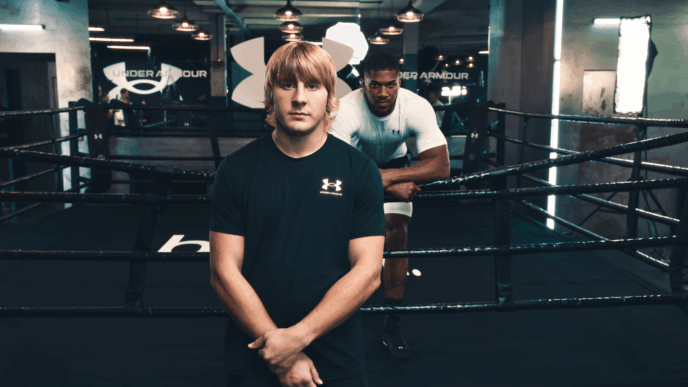 Under Armour réunit Anthony Joshua et Paddy Pimblett dans un face-à-face explosif
