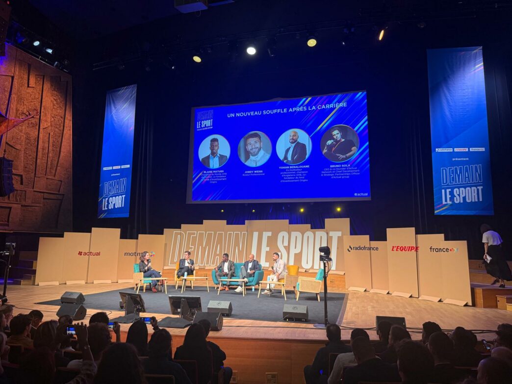 Quatrième édition de Demain, le Sport à la Maison de la Radio. Une journée d'échanges autour de l'avenir du sport français organisé par l'Équipe, Radio France et France Télévisions.