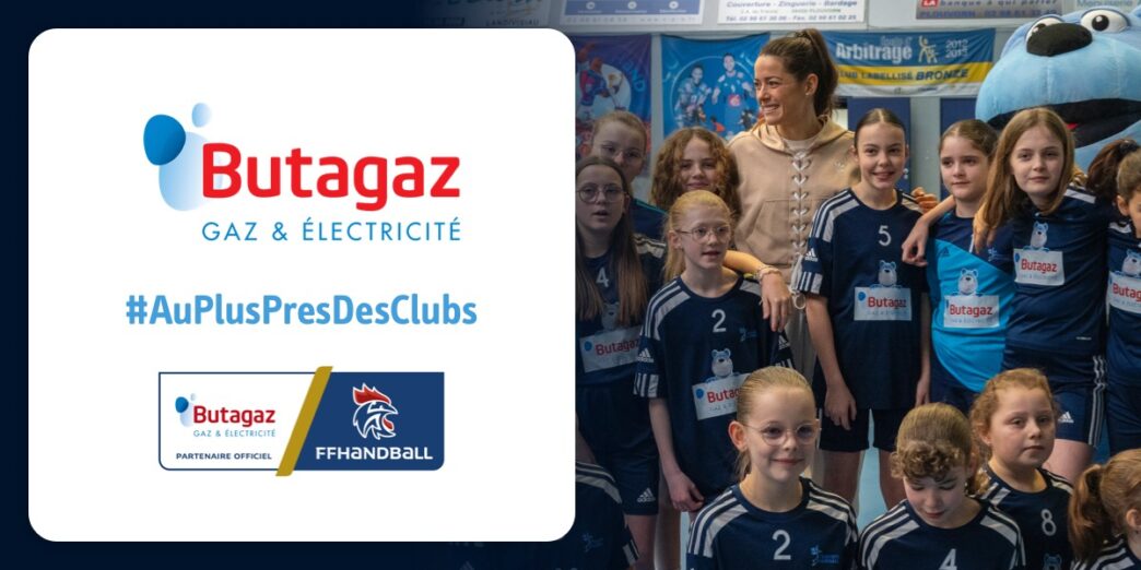 Butagaz lance la 5e édition de #AuPlusPrèsDesClubs, dédiée aux jeunes handballeuses