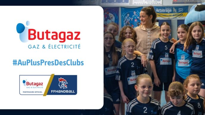 Butagaz lance la 5e édition de #AuPlusPrèsDesClubs, dédiée aux jeunes handballeuses