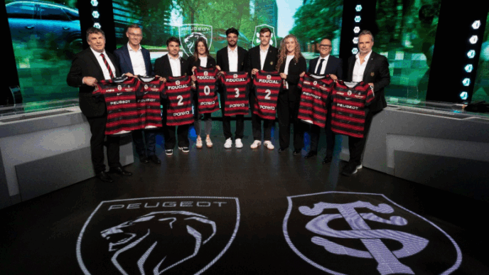 Partenaires depuis trois décennies, PEUGEOT et le STADE TOULOUSAIN annoncent le prolongement de leur collaboration jusqu’en 2032