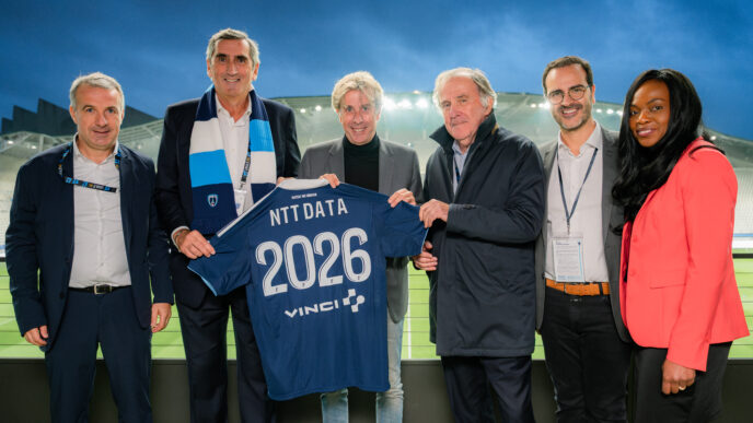 NTT DATA nouveau partenaire officiel du Paris FC
