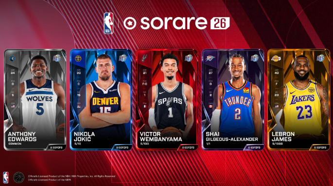 Sorare prolonge son partenariat avec la NBA et la NBPA