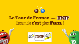 M&M’S devient fournisseur officiel du Tour de France et du Tour de France Femmes avec Zwift